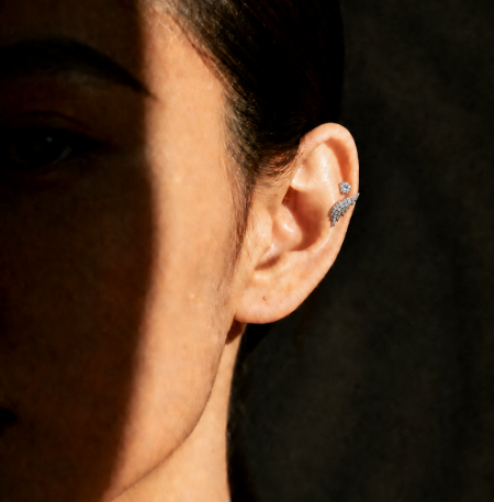 No.P001 WING EARRING