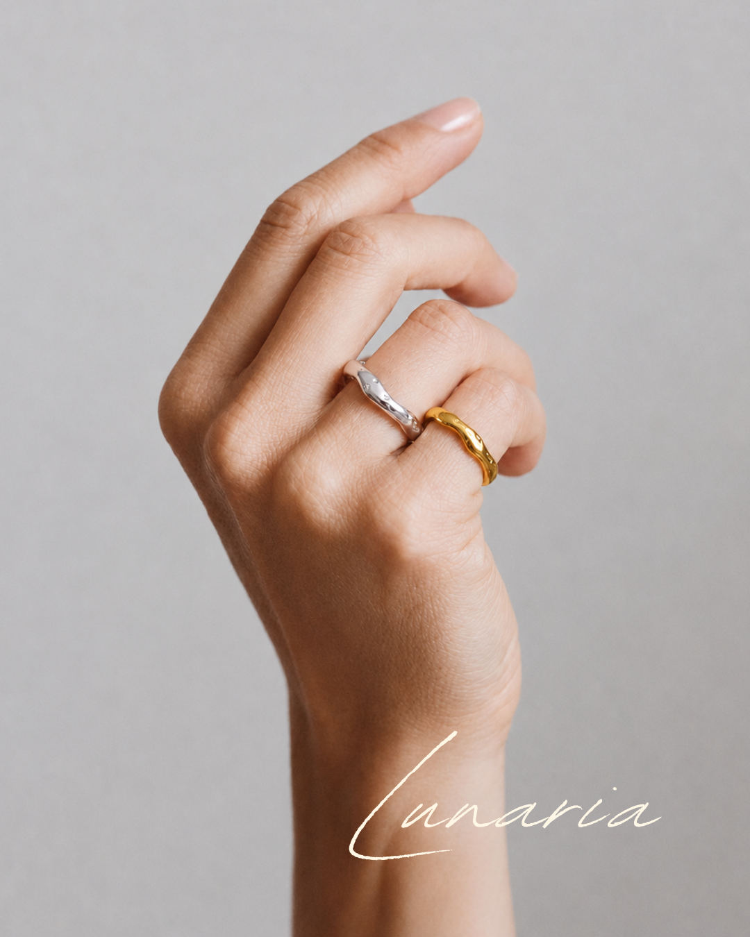 No.R002 Wave Classic Ring