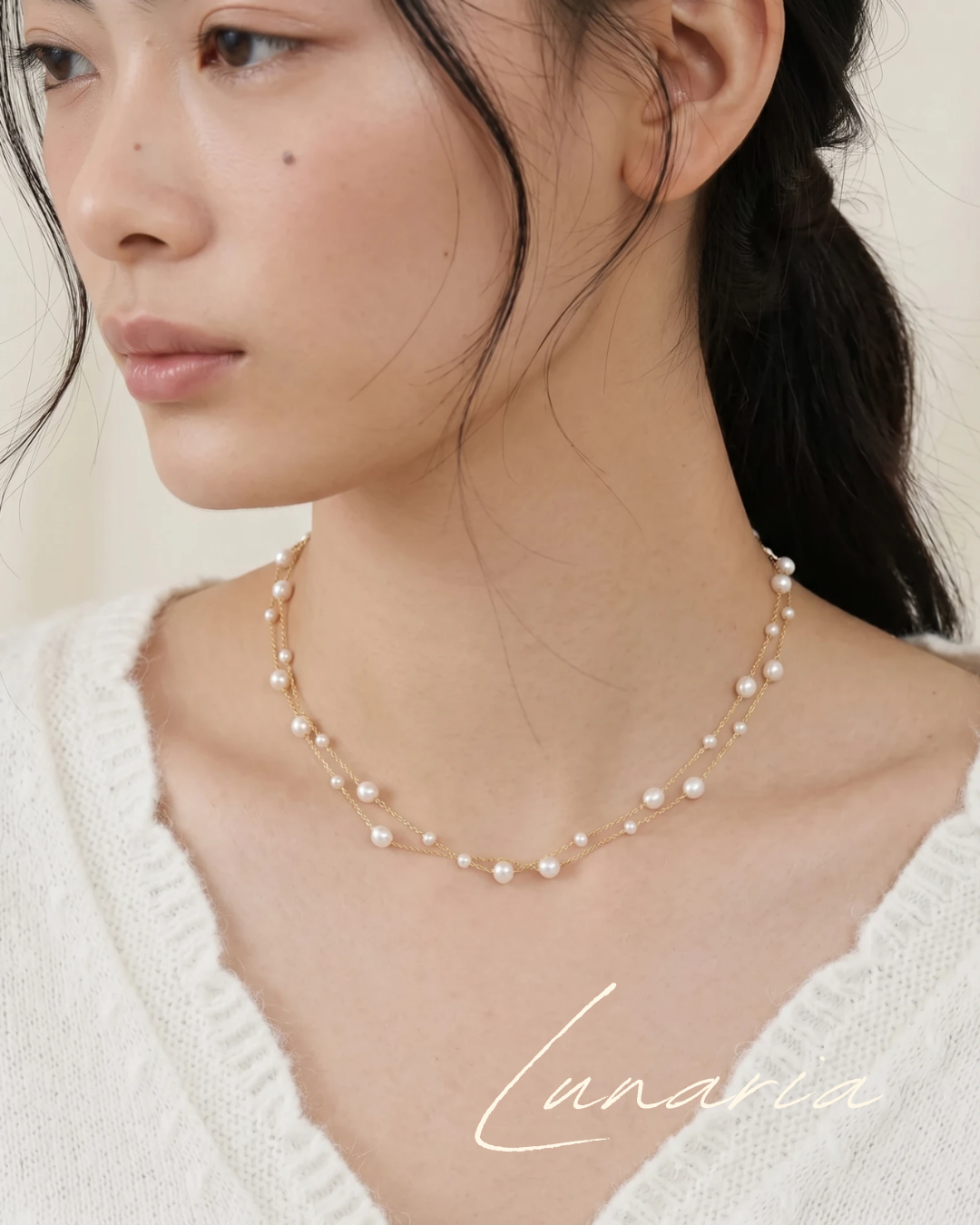 No.004 PEARL CHAIN NECKLACE