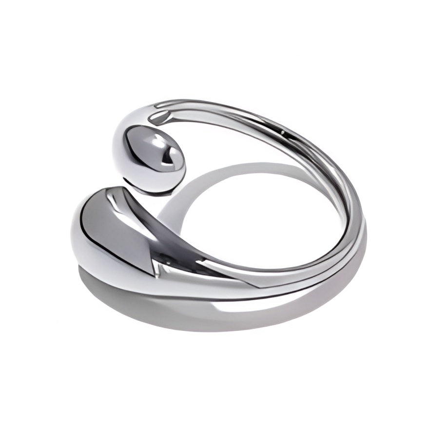 No.R004 Golden Feather Ring