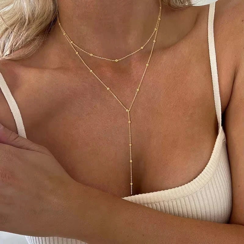 Lariat Necklace N001