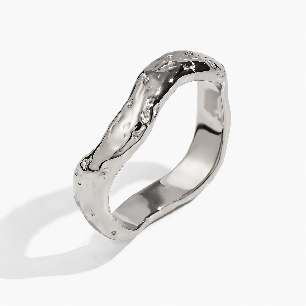 No.R002 Wave Classic Ring
