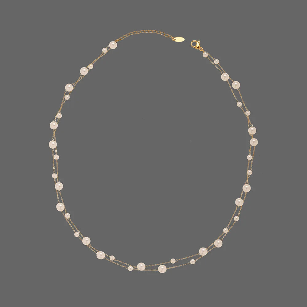 No.004 PEARL CHAIN NECKLACE
