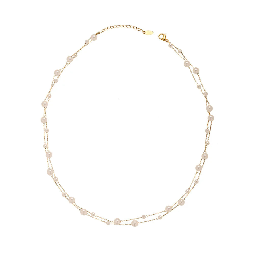 No.004 PEARL CHAIN NECKLACE