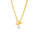No002 PEARL PENDANT NECKLACE