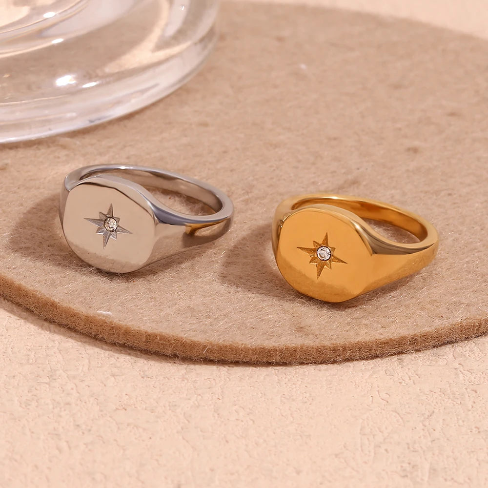 No.R003 Star Seal Ring Classic