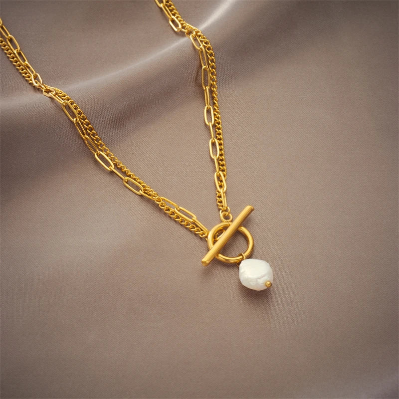 Grace Pearl Necklace N001